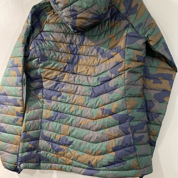 NWT Womens Columbia Powder Lite Insulated Anorak Camo Thermal Jacket - Picture 8 of 10